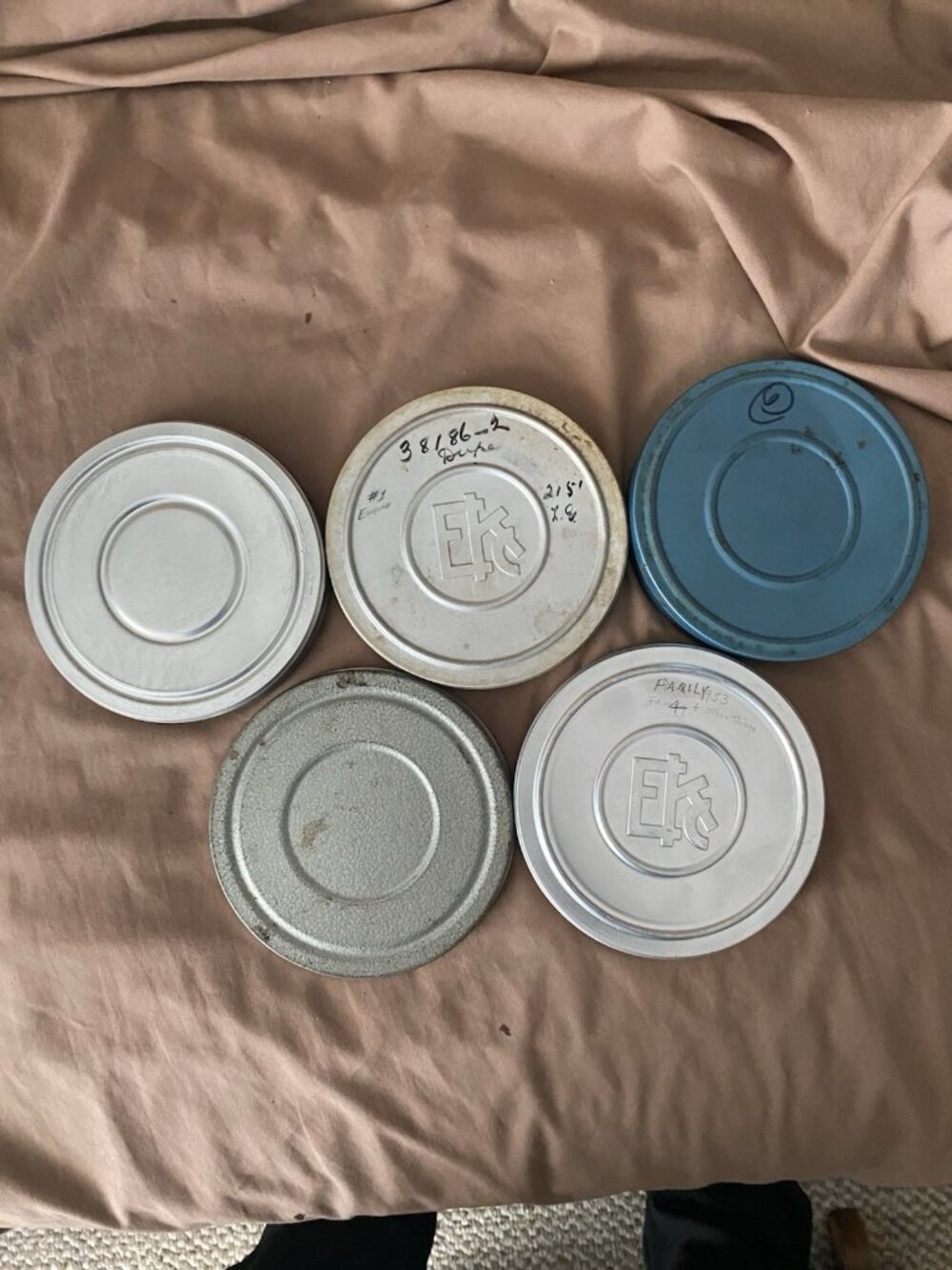 LOT OF 5 VINTAGE 8MM HOME MOVIE REELS Mostly Kodak Unknown Content